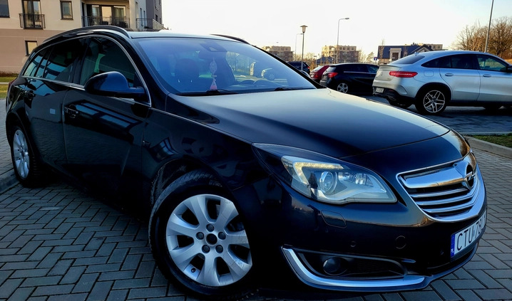 Opel Insignia cena 35999 przebieg: 282365, rok produkcji 2014 z Kruszwica małe 254